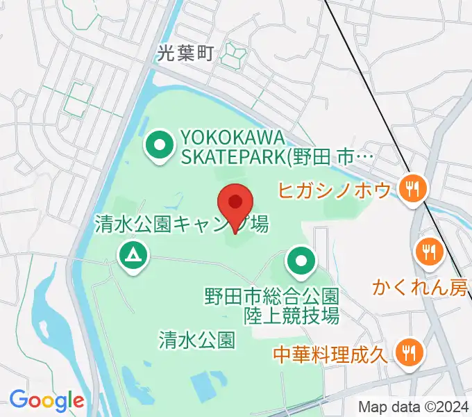 SAN-POWスタジアム野田の地図