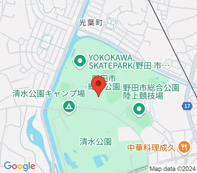 インフォマージュアリーナの地図