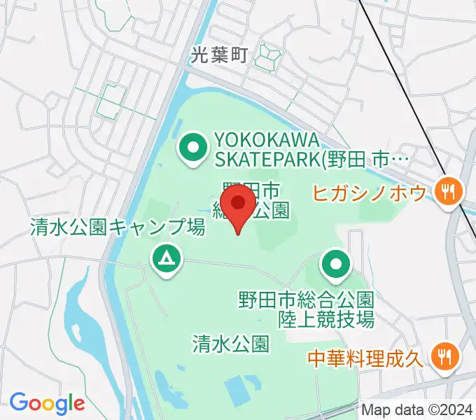 インフォマージュアリーナの地図