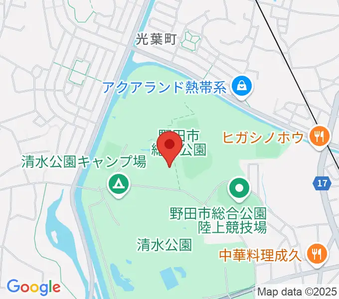 インフォマージュアリーナの地図
