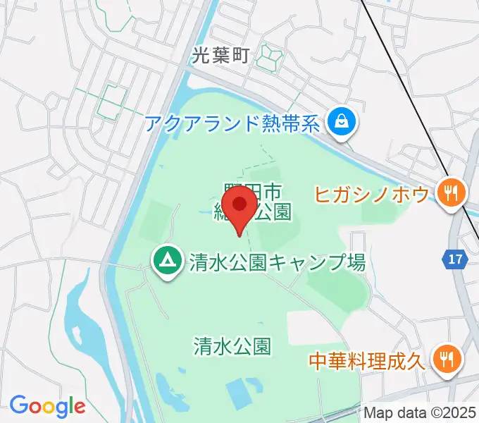 インフォマージュアリーナの地図