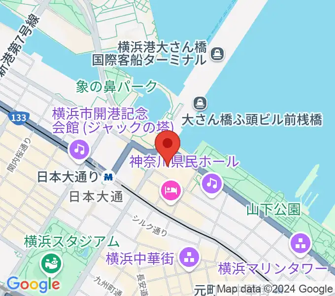 シルク博物館の地図