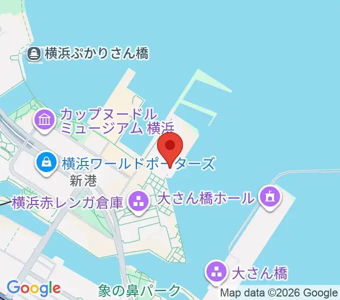 海上保安資料館横浜館の地図