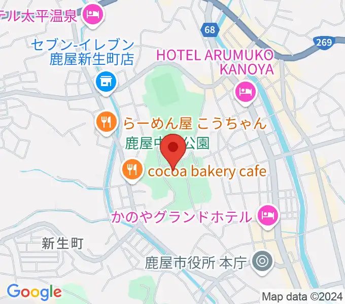 クレバリーホームアリーナの地図