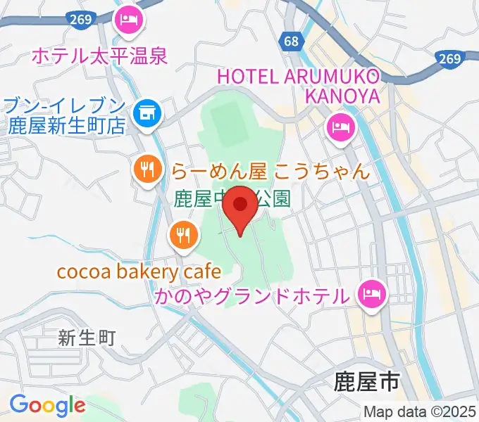 クレバリーホームアリーナの地図