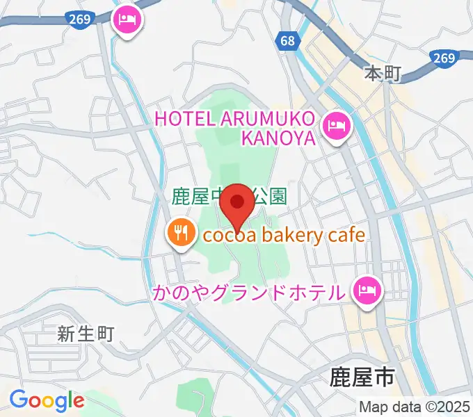 クレバリーホームアリーナの地図