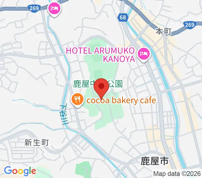 クレバリーホームアリーナの地図