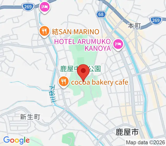 クレバリーホームアリーナの地図