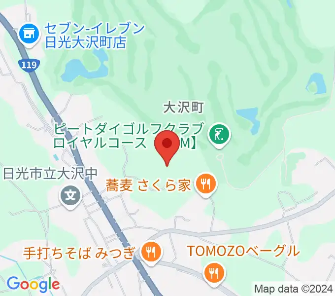 サンコー体育館の地図