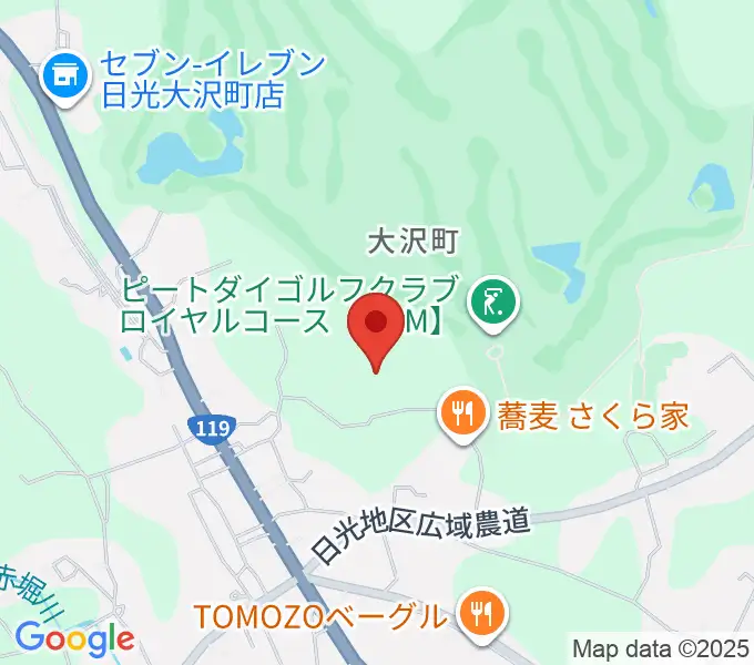 サンコー体育館の地図