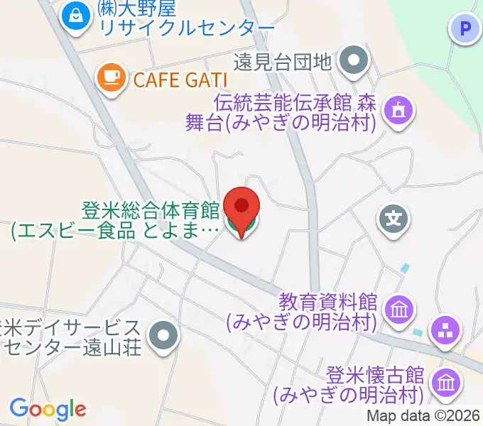 エスビー食品とよま蔵ジアムの地図