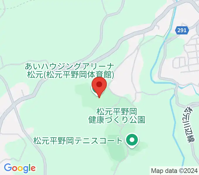 あいハウジングアリーナ松元の地図