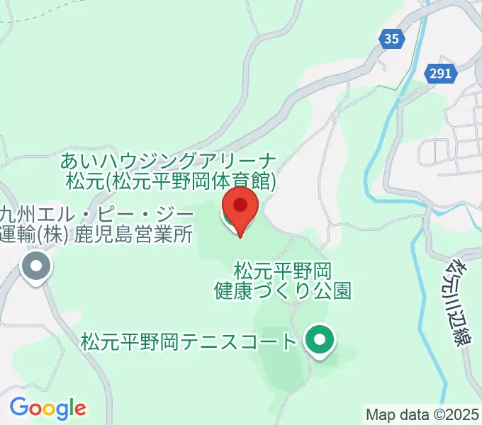 あいハウジングアリーナ松元の地図