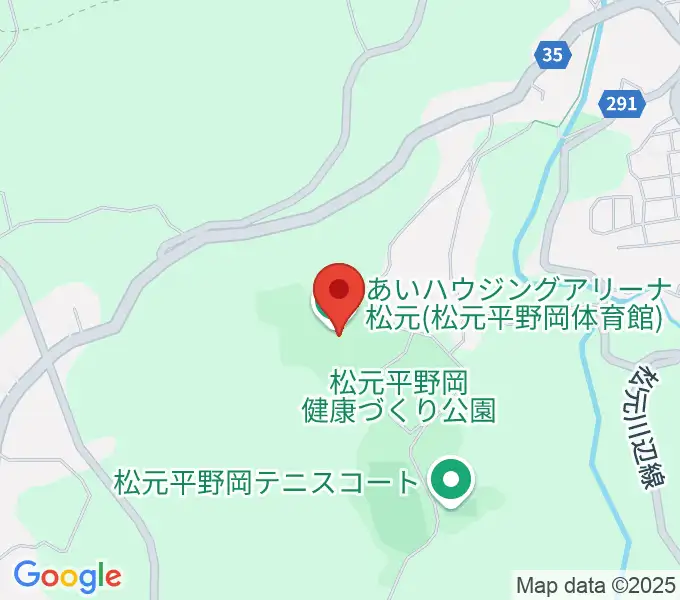 あいハウジングアリーナ松元の地図
