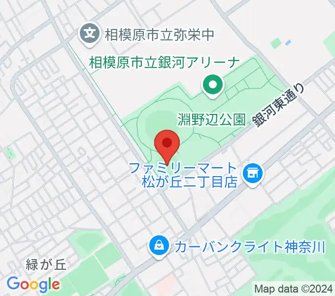 ウイッツひばり球場の地図