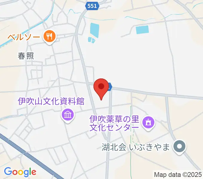 OSPホッケースタジアムの地図