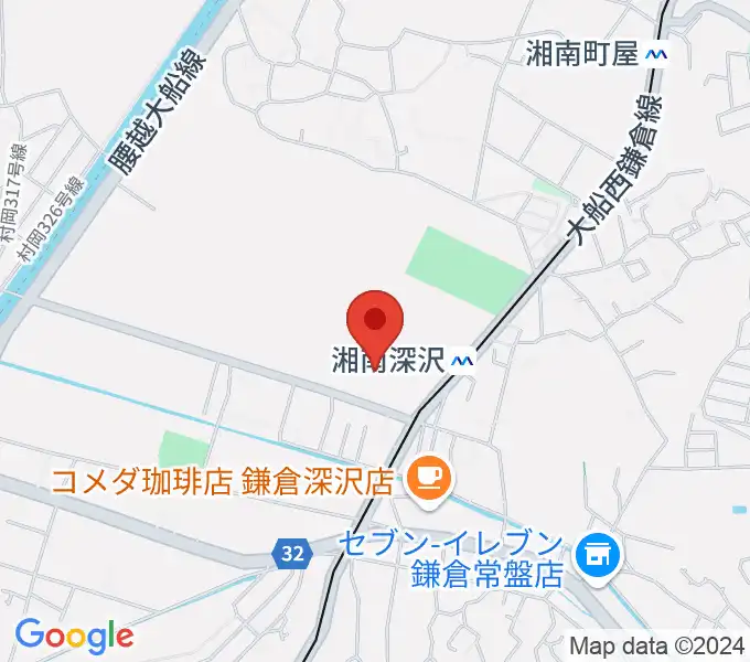 みんなの鳩サブレースタジアムの地図