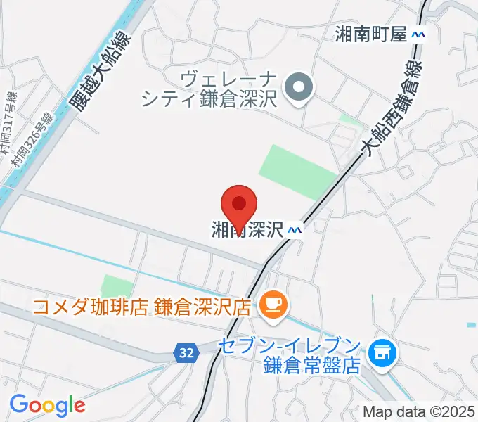 みんなの鳩サブレースタジアムの地図