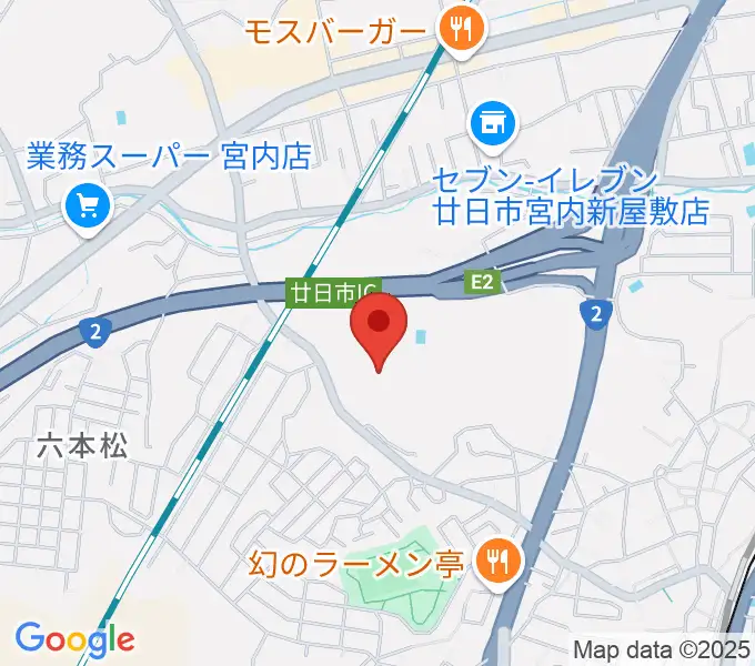 三共ディスプレイ グリーンフィールドの地図