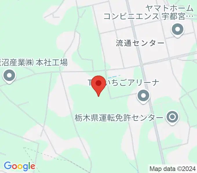 サンエコ自然の森サッカー場の地図