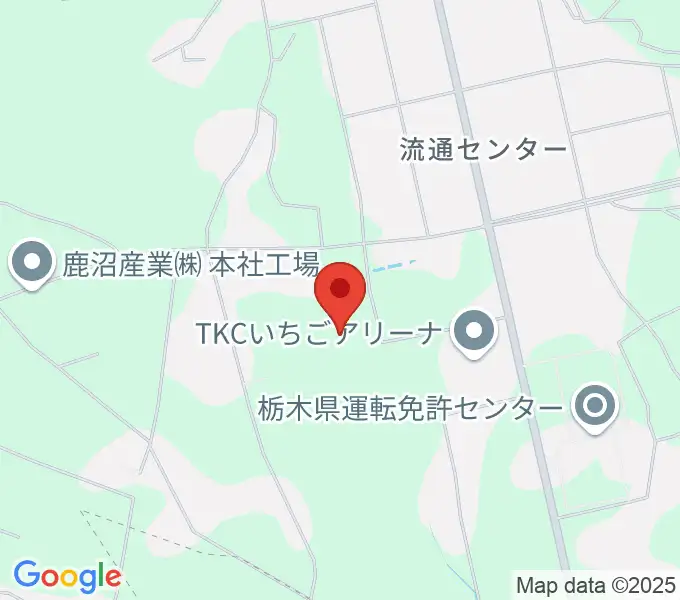 サンエコ自然の森サッカー場の地図