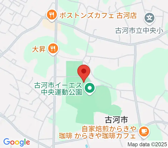 イーエスはなもも体育館の地図
