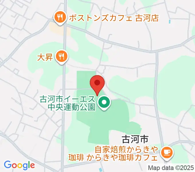 イーエスはなもも体育館の地図