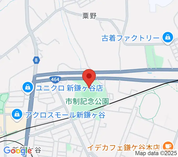 福太郎野球場の地図
