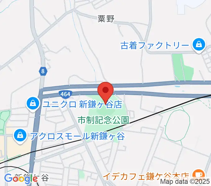 福太郎野球場の地図