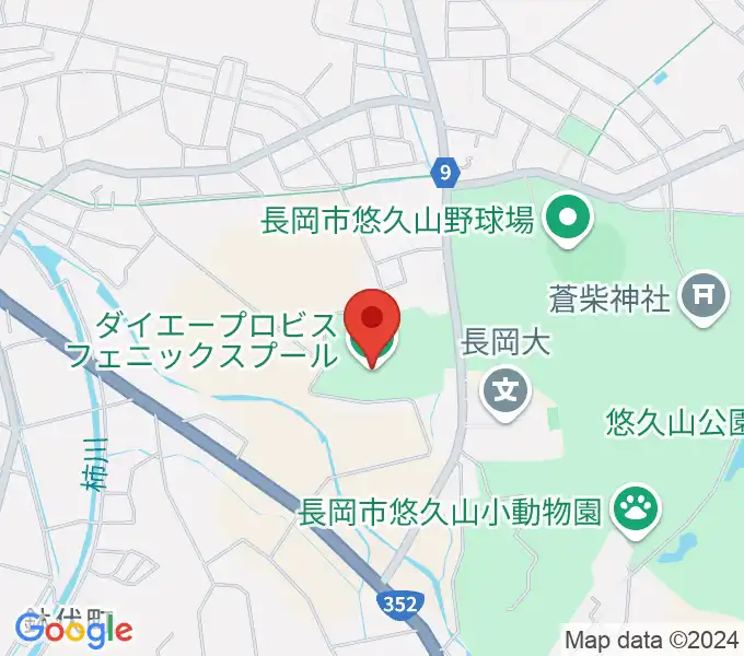 ダイエープロビスフェニックスプールの地図