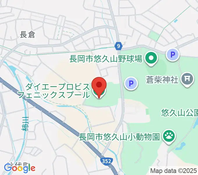 ダイエープロビスフェニックスプールの地図