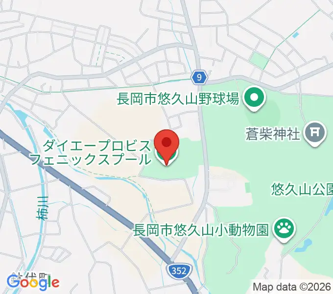 ダイエープロビスフェニックスプールの地図