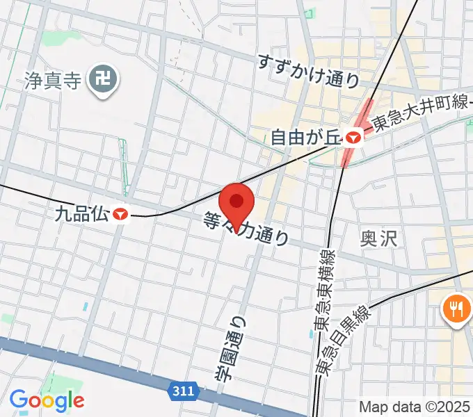 サークルサウンズの地図