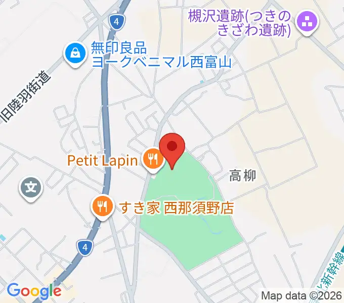 三和住宅にしなすのスポーツプラザ体育館の地図