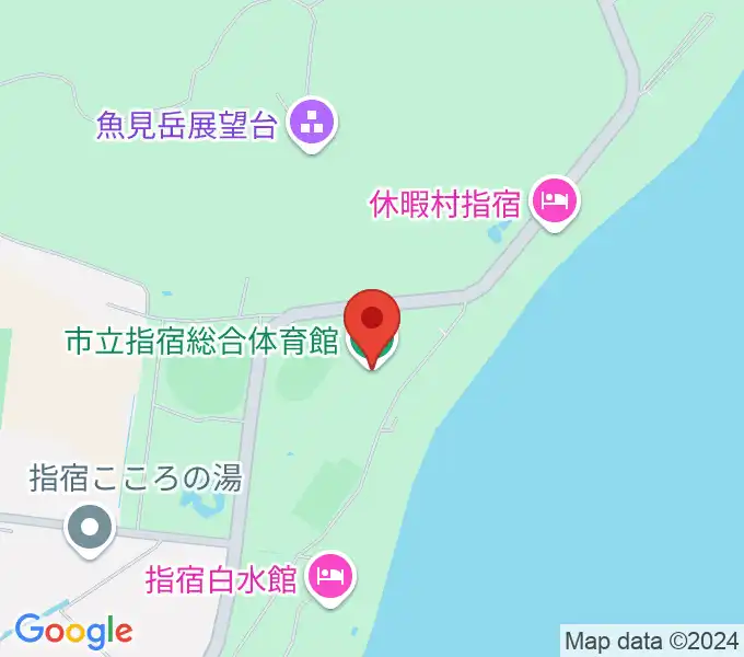 指宿総合体育館の地図