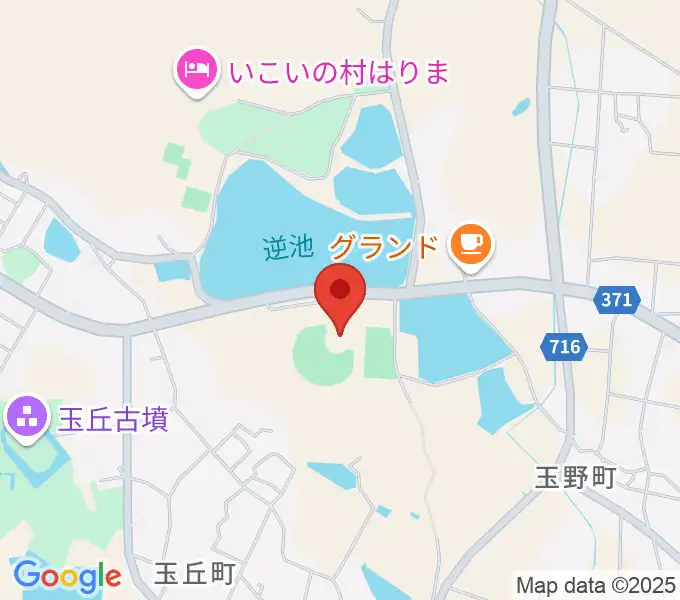アラジンスタジアムの地図