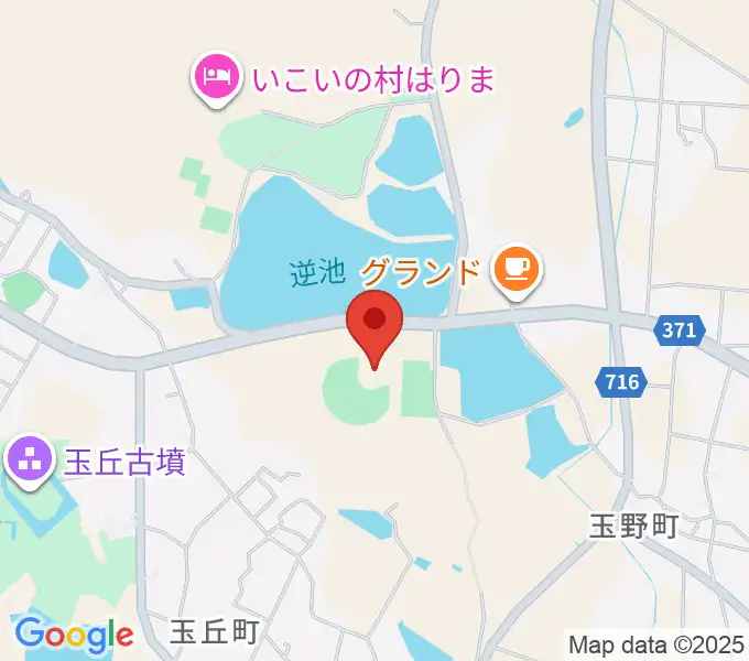 アラジンスタジアムの地図