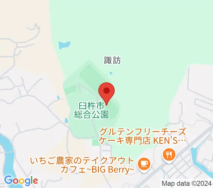 フジジンの杜スタジアムの地図