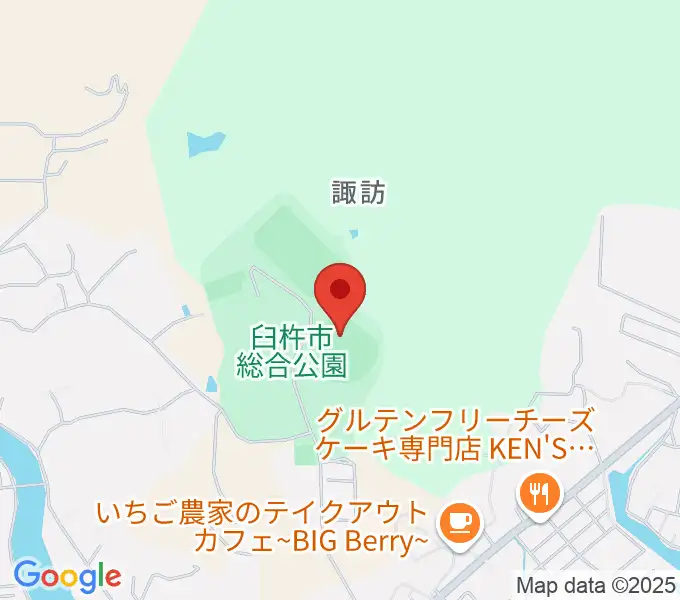 フジジンの杜スタジアムの地図