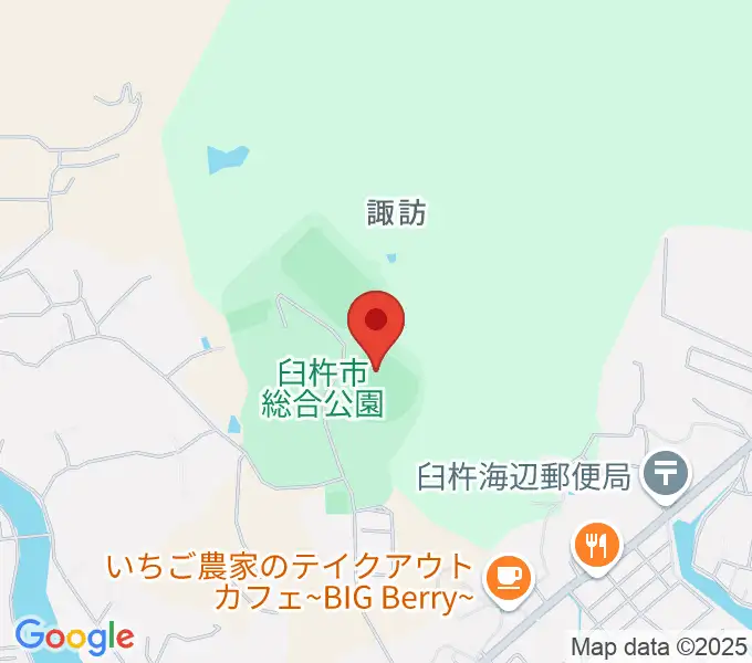 フジジンの杜スタジアムの地図