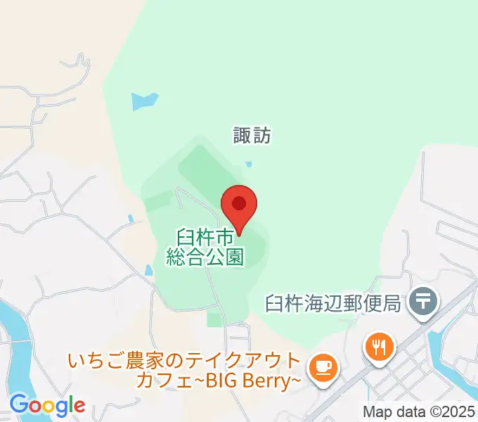 フジジンの杜スタジアムの地図