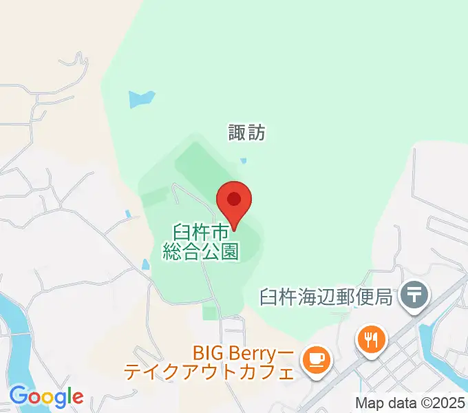 フジジンの杜スタジアムの地図