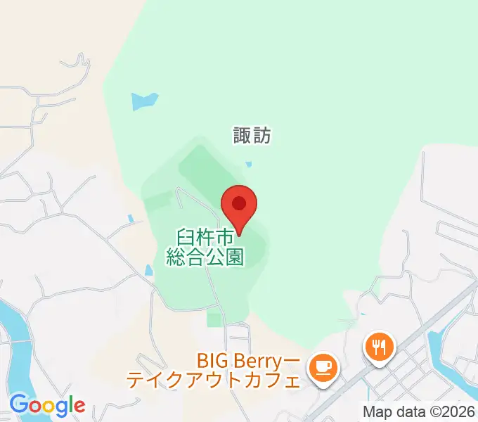 フジジンの杜スタジアムの地図