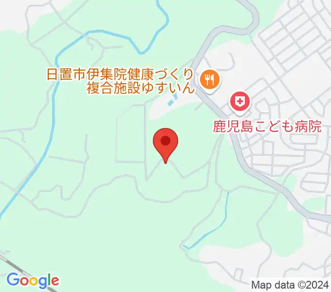 YOSHIKOUスタジアム伊集院の地図