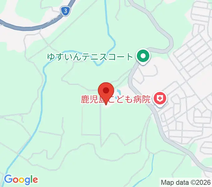 伊集院総合運動公園あいハウジング陸上競技場の地図