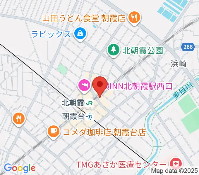 サウンドスタジオ アベルの地図