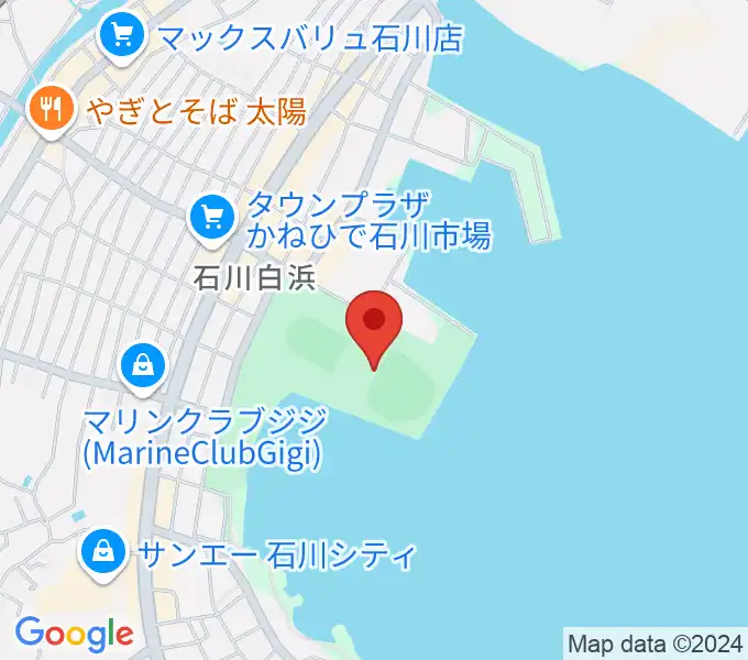 エナジックスタジアム石川の地図