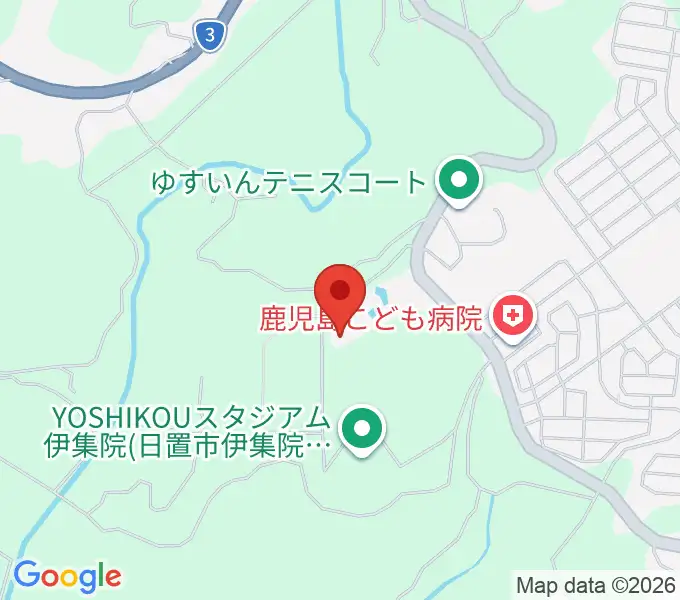 チェスト小鶴ドームの地図
