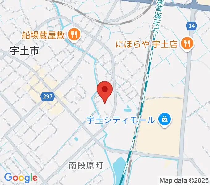 ecowin宇土アリーナの地図