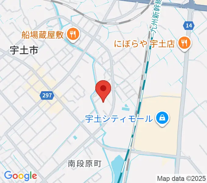 ecowin宇土アリーナの地図